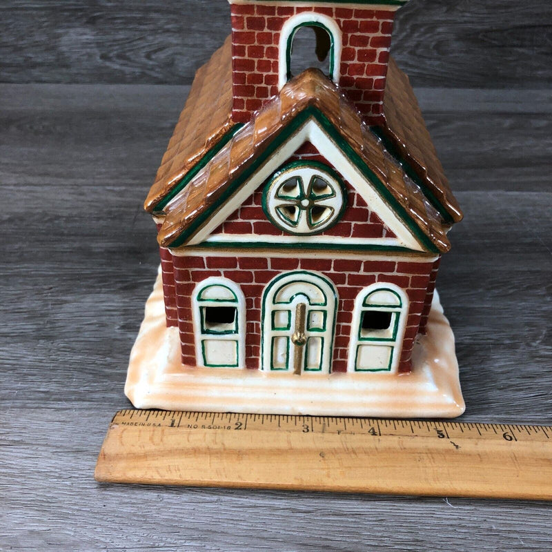 Dept 56 Byron Molds Church Christmas Village House Hand Painted Ceramic 1979