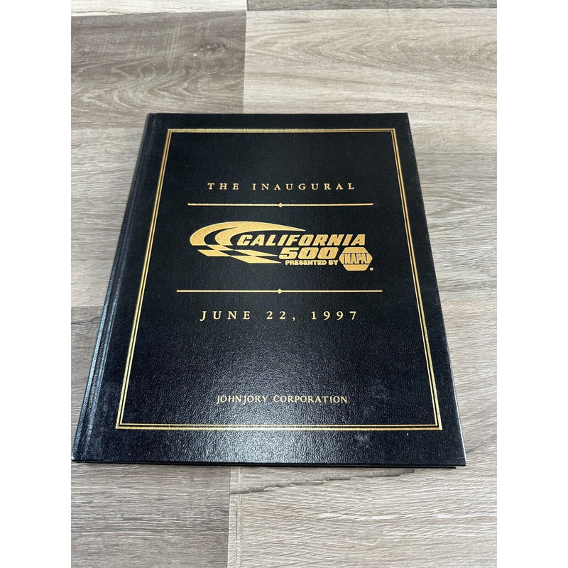 The Inaugural California 500 Presented By NAPA June 22,1997 Hardcover Book