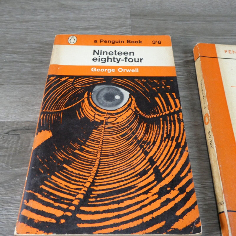 A Penguin Books 2 Book Lot Nineteen Eighty-Four and Baby Doll Paperback