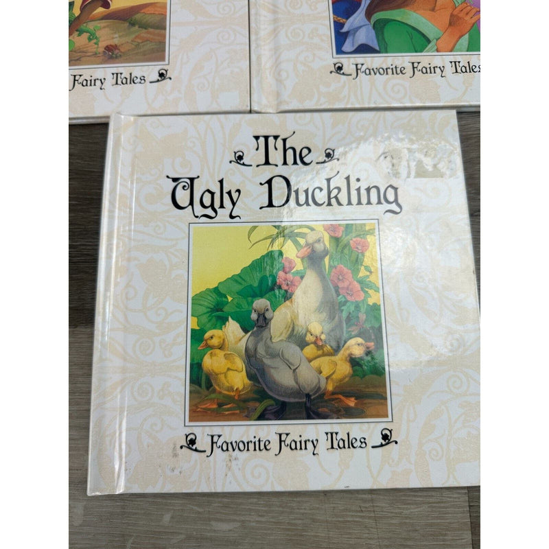 Lot of 5 Favorite Fairy Tales Childrens Hardcover 90s Title Book