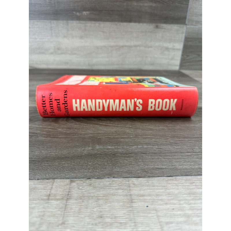 Vintage Mid Century Better Homes and Gardens Handyman's Book 5 Ring Binder 1970