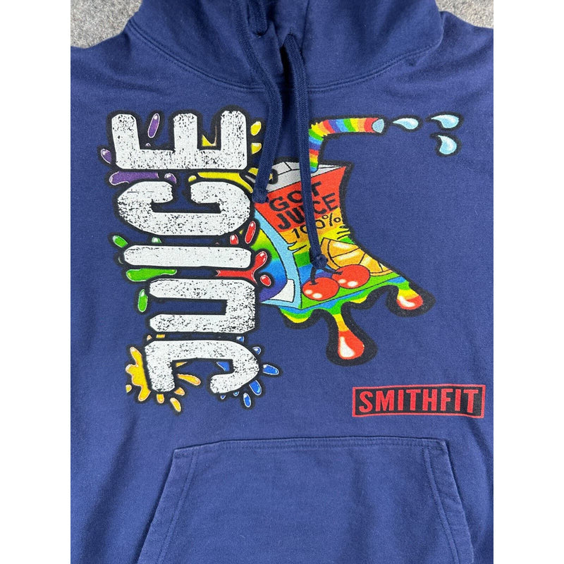 Smithfit Juice Blue Got Juice Pullover Sweater Hoodie Adult Size Large