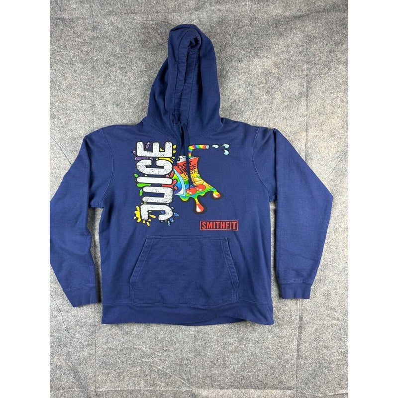 Smithfit Juice Blue Got Juice Pullover Sweater Hoodie Adult Size Large