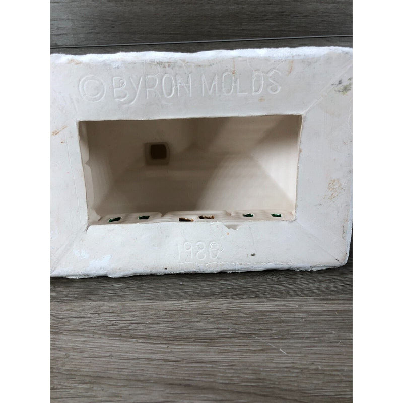 Dept 56 Byron Molds 1980 Ceramic Train Station House Village Christmas