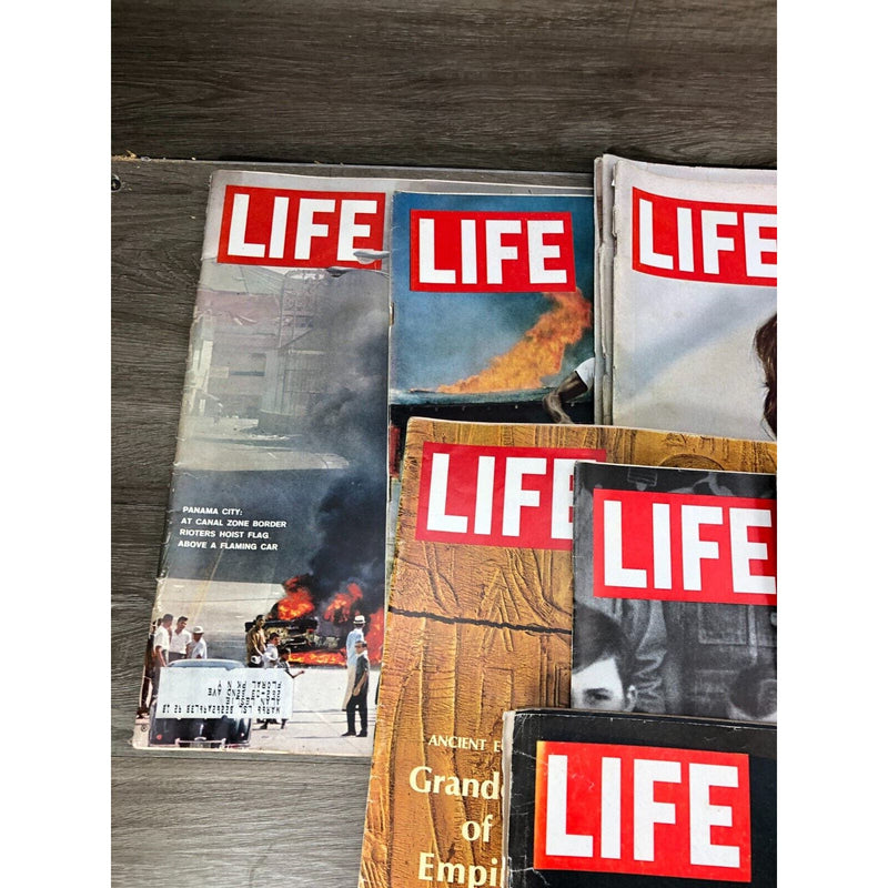 Life Lot Of 52 Issues 1945-1991 Magazines Vintage Old Advertising