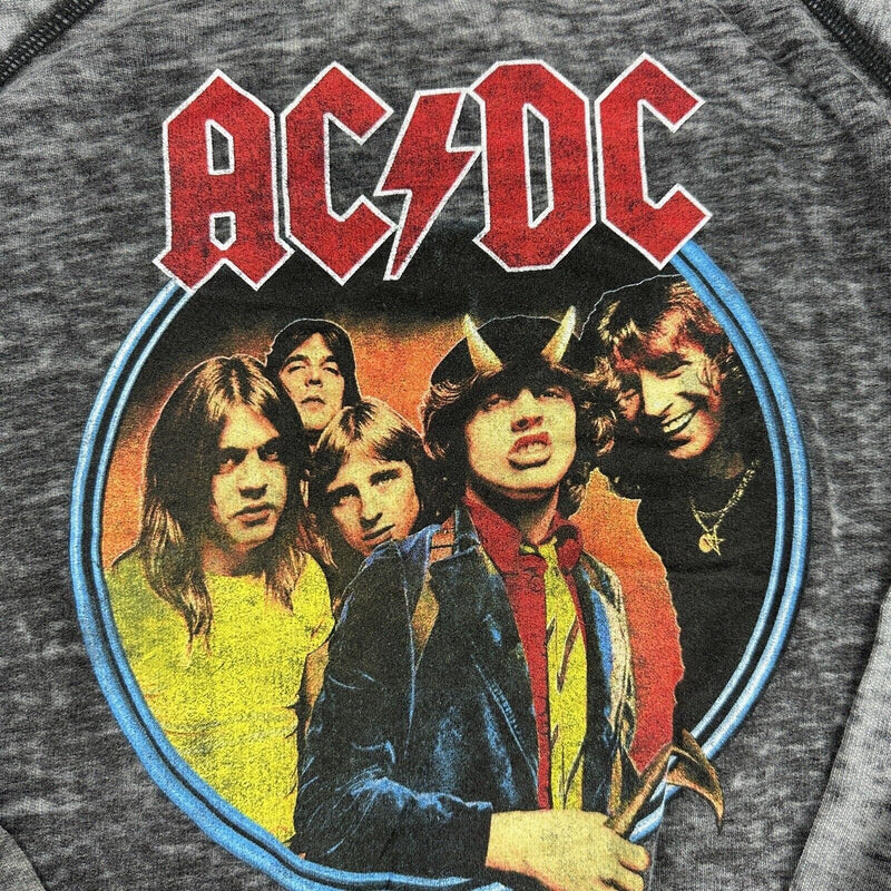 ACDC Highway to Hell Womens Longsleeve Reprint Tour Shirt Vintage Wash