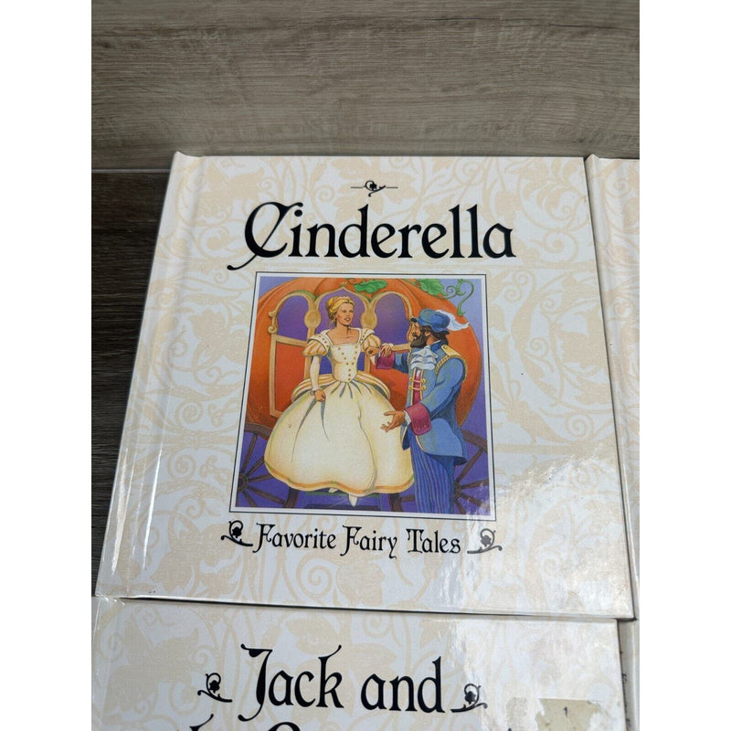 Lot of 5 Favorite Fairy Tales Childrens Hardcover 90s Title Book