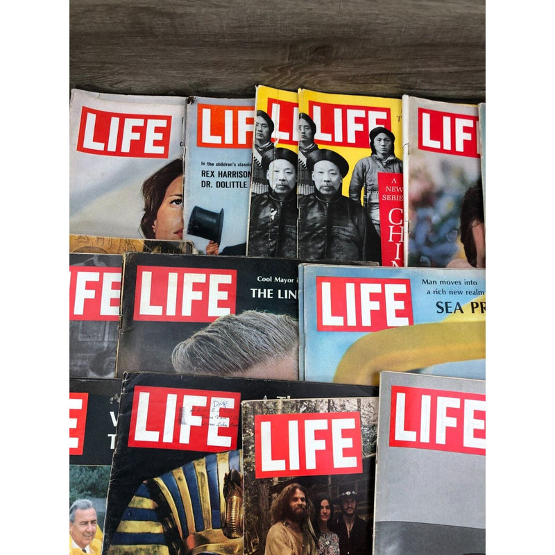 Life Lot Of 52 Issues 1945-1991 Magazines Vintage Old Advertising