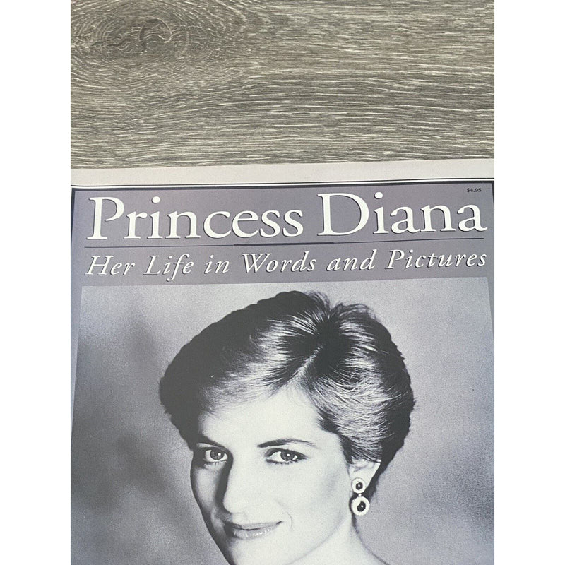 Princess Diana Her life in words and pictures 1997 Magazine. 80 Pages Photos