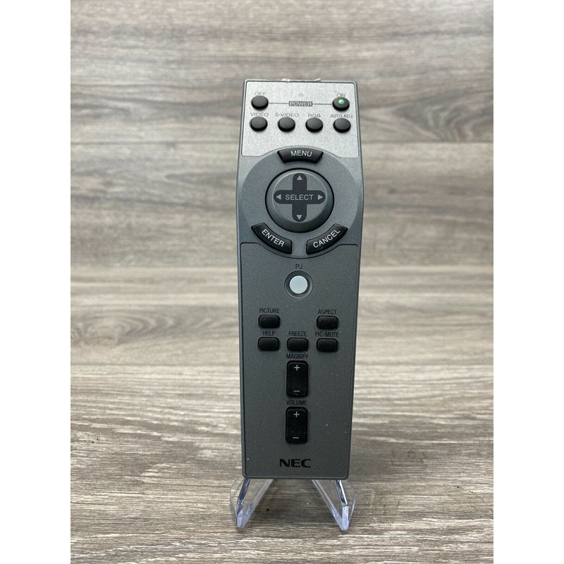 Genuine NEC RD391E Projector Remote Control Silver