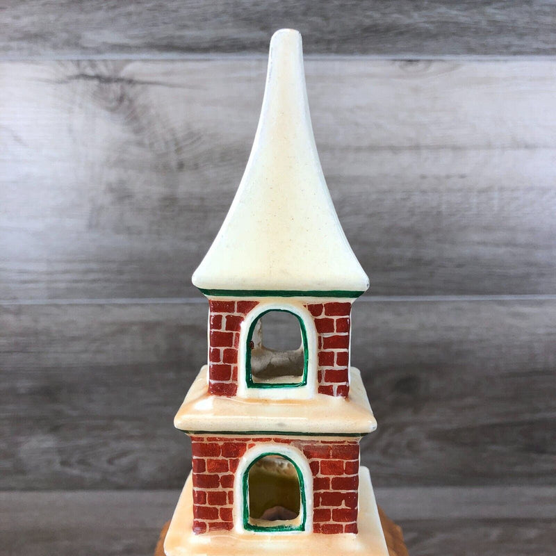 Dept 56 Byron Molds Church Christmas Village House Hand Painted Ceramic 1979