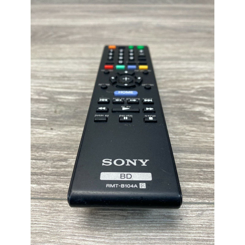 Genuine Sony BD RMT-B104A Blu-Ray Player Remote Control Original Black OEM