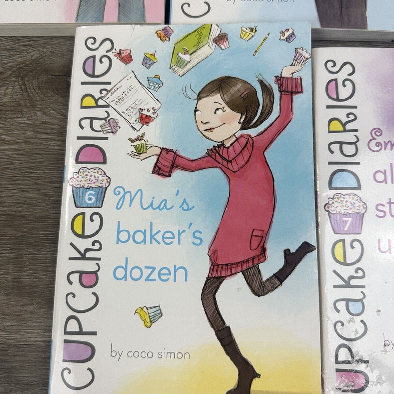 Cupcake Diaries Book Set, 1-8 Missing Book 3, Youth/Early Reader Chapter Books