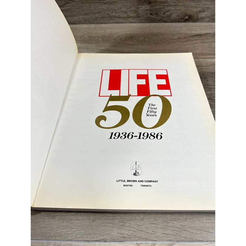 Life Magazine: The First 50 Years 1936-1986 First Edition 1986 and 50year