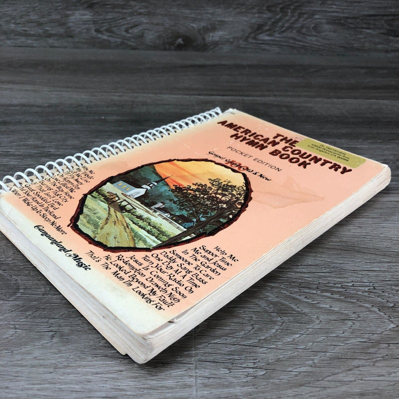 The American Country Hymn Book Pocket Edition Songbook Comp. By Aaron Brown