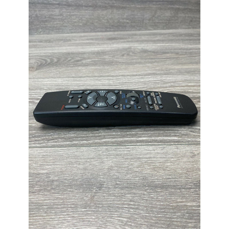 Genuine Panasonic Program Director TV VCR Remote Control Black