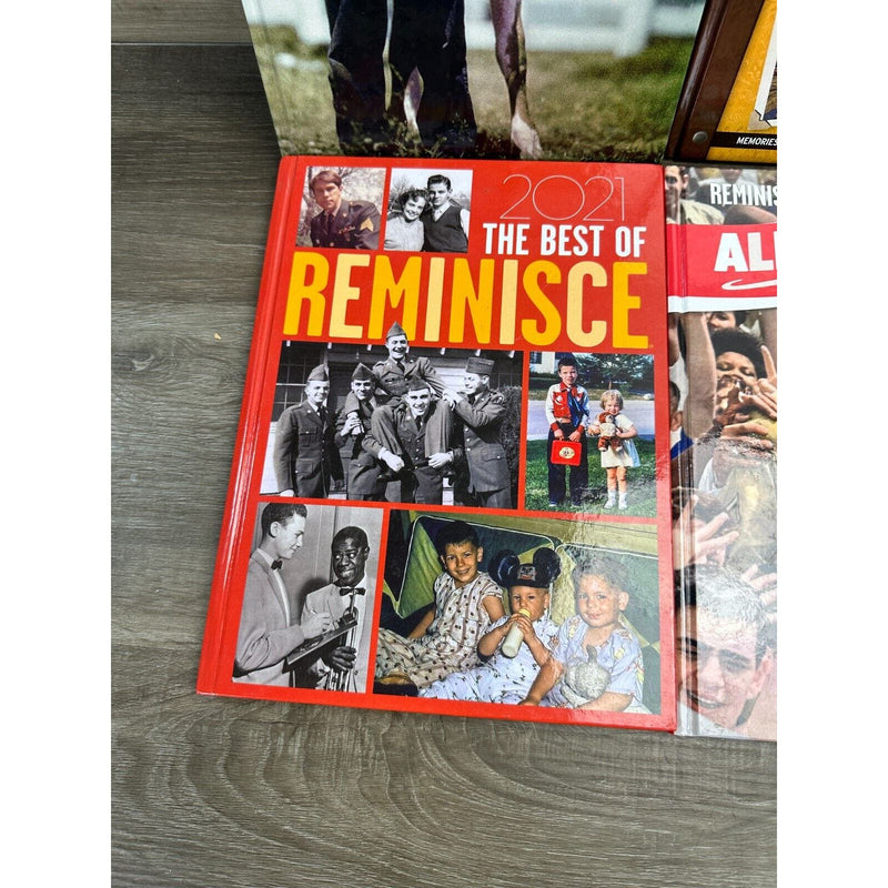 Lot of 4 Reminisce Life On The Farm All American Spirit Pictures Hardcover Book