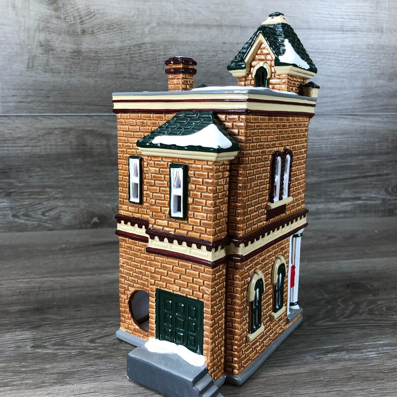 Department 56 The Original Snow Village 1992 Post Office Handpainted Ceramic