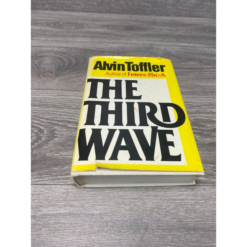 The Third Wave by Alvin Toffler 1980, Hardcover Book