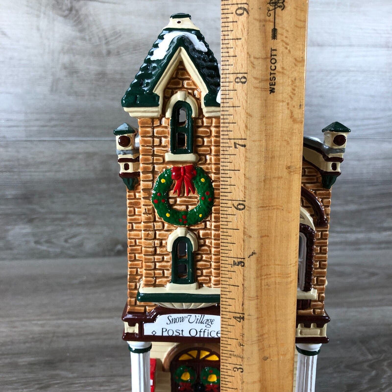 Department 56 The Original Snow Village 1992 Post Office Handpainted Ceramic