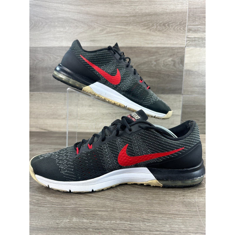 Nike Training Shoes 820198-010 Air Max Typha Red Black Running Sneakers Mens 14