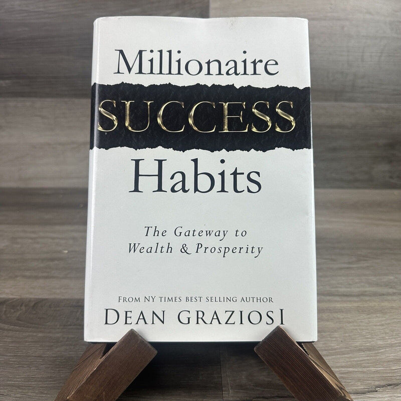 Millionaire Success Habits The Gateway to Wealth & Prosperity Hardcover Book