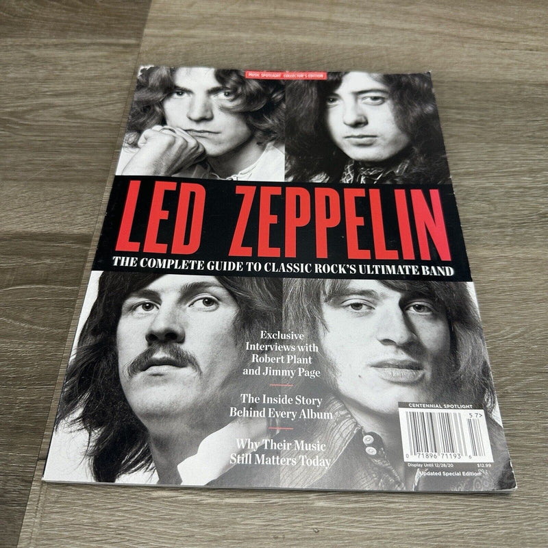 Centennial Music Spotlight Led Zeppelin Complete Guide Special Edition Magazine