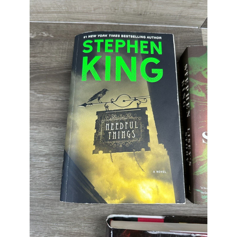 Stephen King 3 Book Lot Dr. Sleep Needful Things and Liseys Story HC/PB