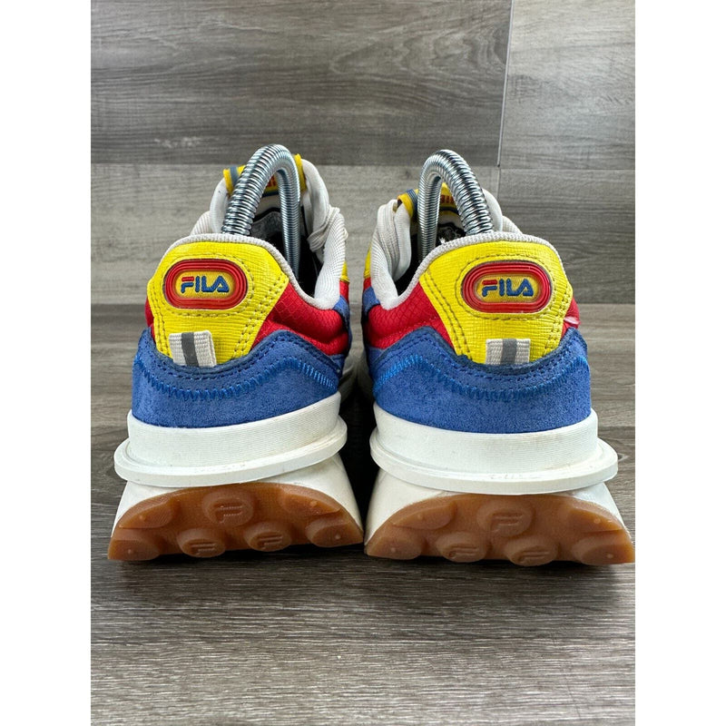 Fila Renno Casual Sneaker Blue, Red & Yellow 3RM01515-431 Size 7 No Box