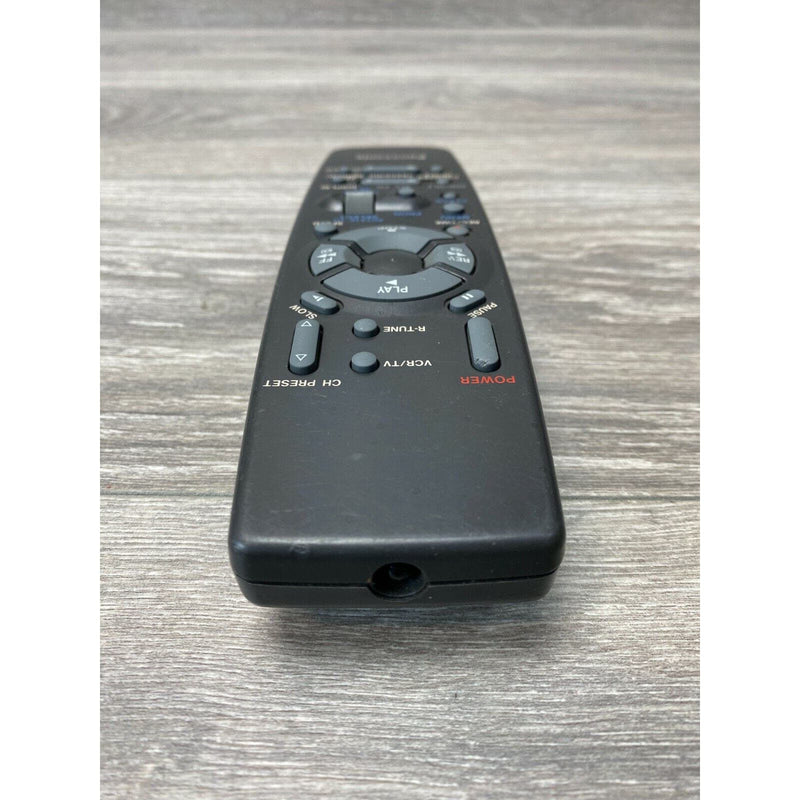 Genuine Panasonic Program Director TV VCR Remote Control Black