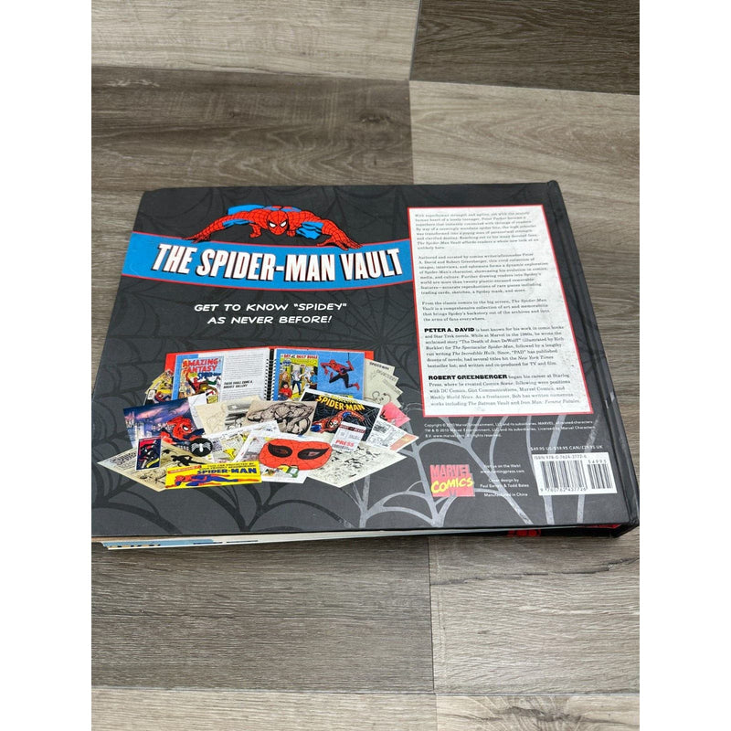 The Spider-Man Vault A Museum-in-a-Book with Rare Collectibles Spun from Marvel