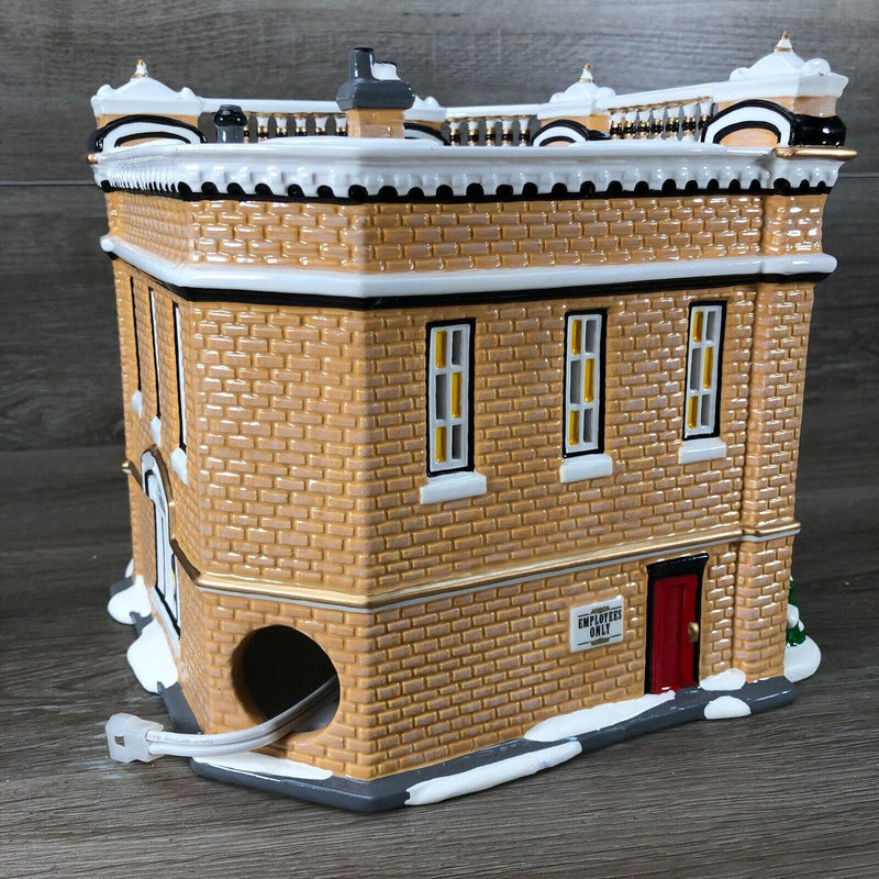 Dept 56 VILLAGE BANK & TRUST 55002 Snow Village 1999