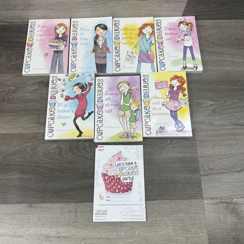 Cupcake Diaries Book Set, 1-8 Missing Book 3, Youth/Early Reader Chapter Books