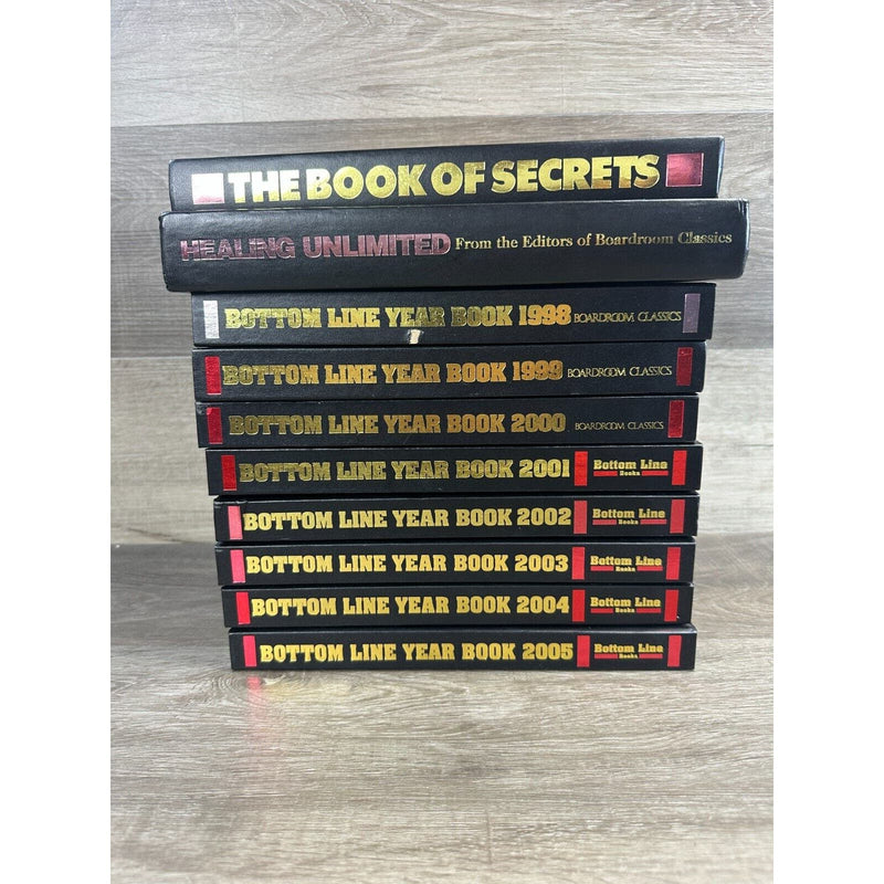 Bottom Line Year Book 1998-2005 Including Healing Unlimited The Book of Secrets