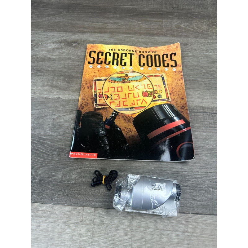 The Usborne Book of Secret Codes by O'Brien, Eileen with Monocular