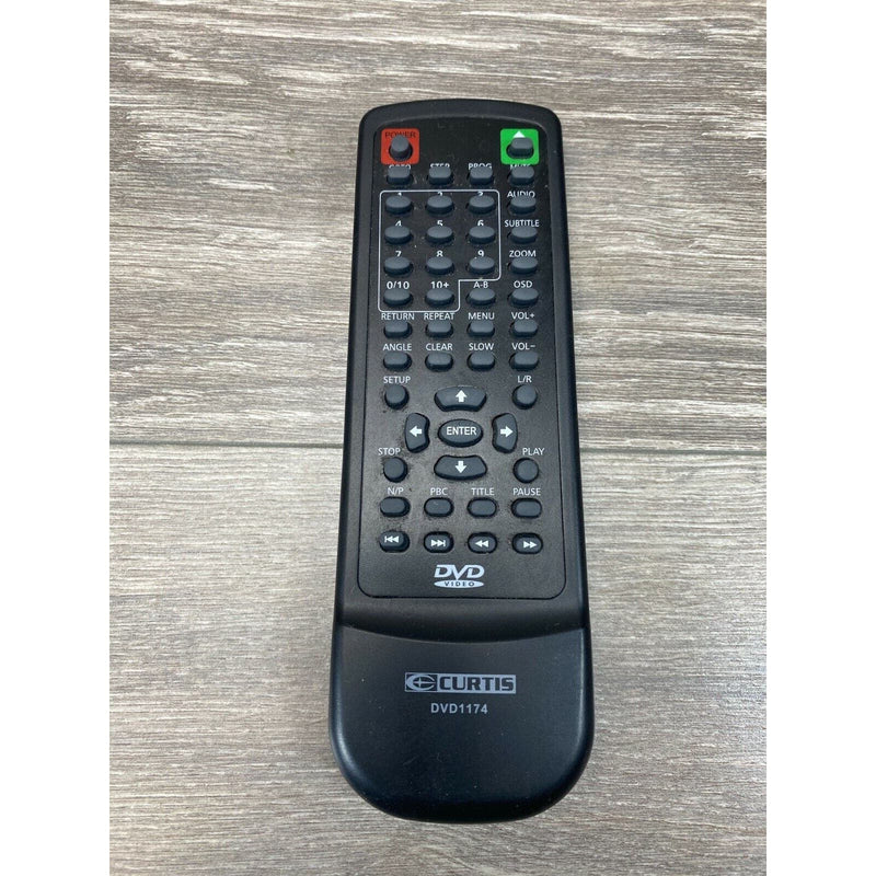 Curtis DVD1174 Handheld Remote Control Black