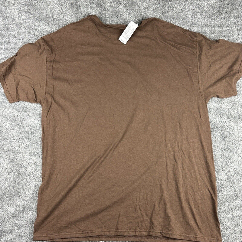 Pacsun Graphic Light Shines in Dark Places T Shirt Brown Large Short Sleeve NEW