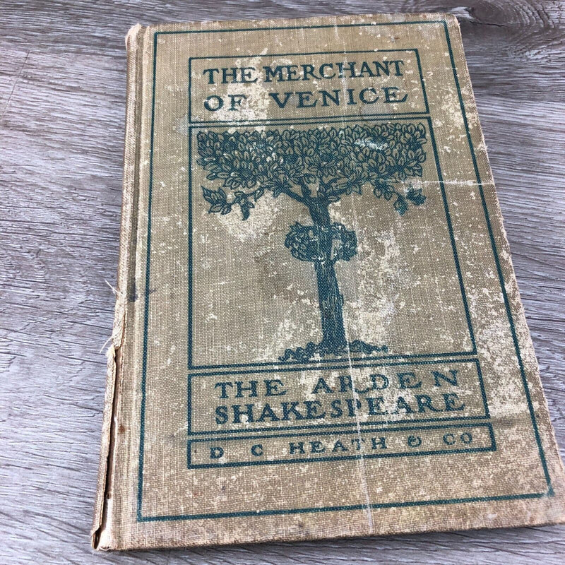 The Merchant of Venice 1906 The Arden Shakespeare D C Heath HC Acceptable