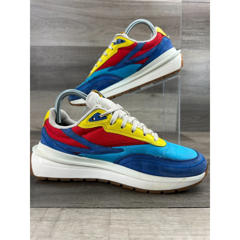 Fila Renno Casual Sneaker Blue, Red & Yellow 3RM01515-431 Size 7 No Box