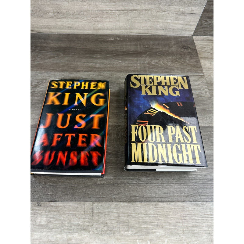 Stephen King 2 Book Lot Just After Sunset and Four Past Midnight Hardcover Books