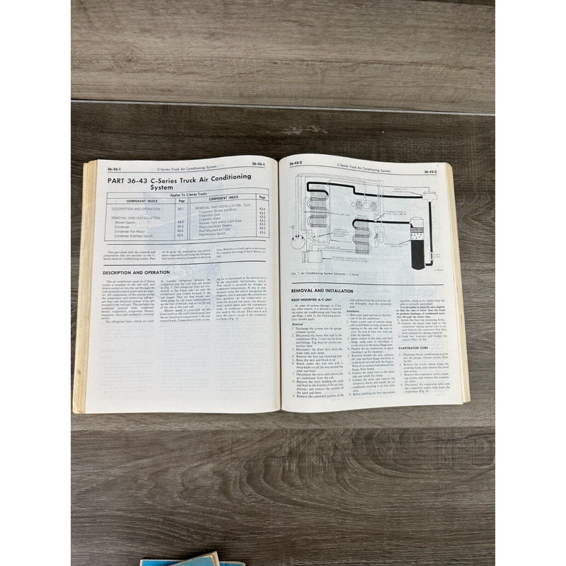 1972 Ford Truck Shop Manual Vol. 3,4,5 & Truck Service Specifications Book