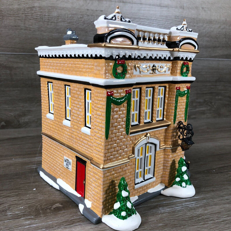 Dept 56 VILLAGE BANK & TRUST 55002 Snow Village 1999