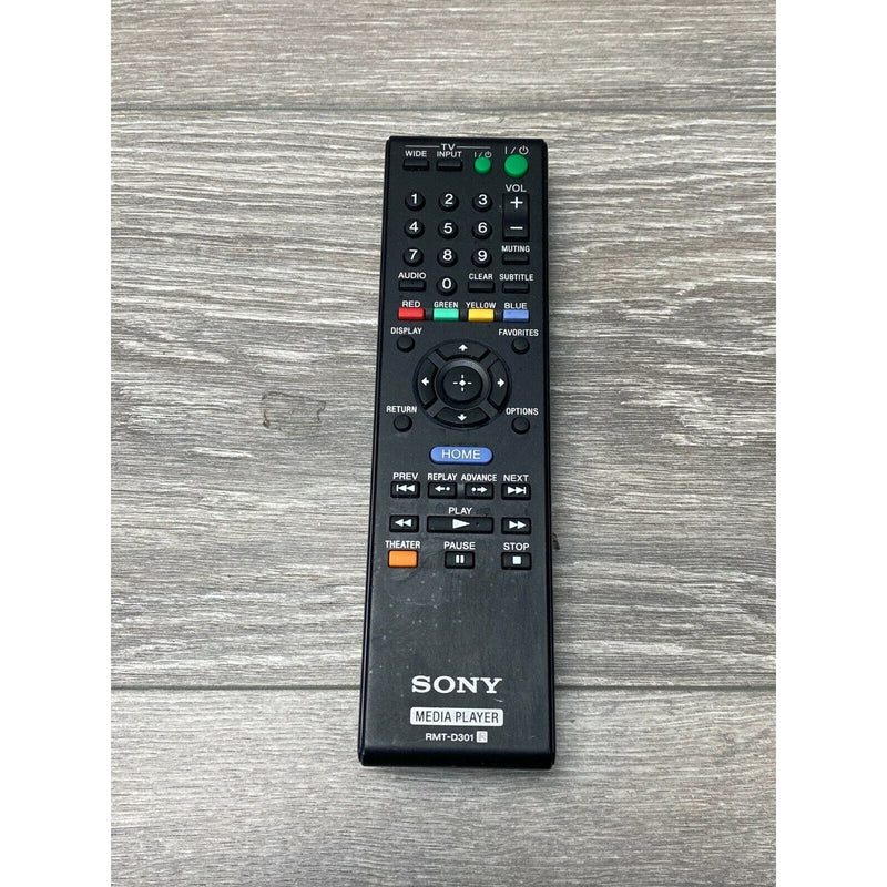 Genuine Sony RMT-D301 Media Player Remote Control Black