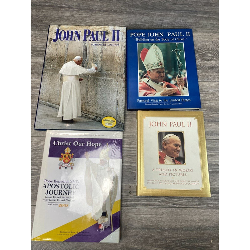 Pope John Paul II Catholic Book Lot of 4