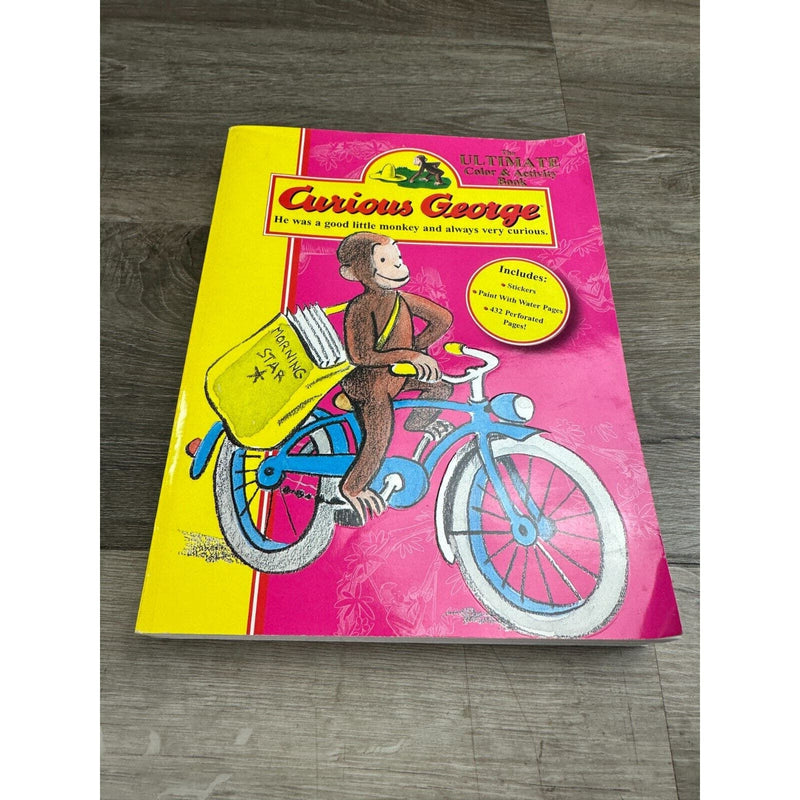 Curious George The Ultimate Color and Activity Book Paperback