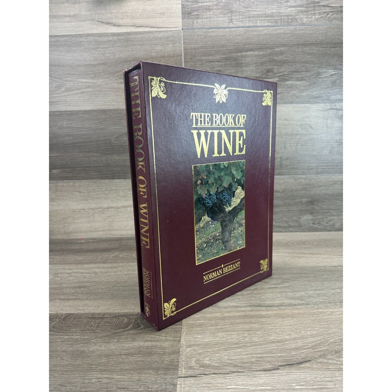 The Book of Wine, by Norman Bezzant, Book Leather with Slip Cover