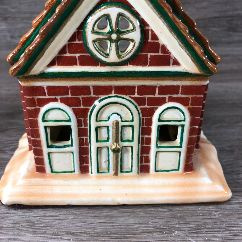 Dept 56 Byron Molds Church Christmas Village House Hand Painted Ceramic 1979