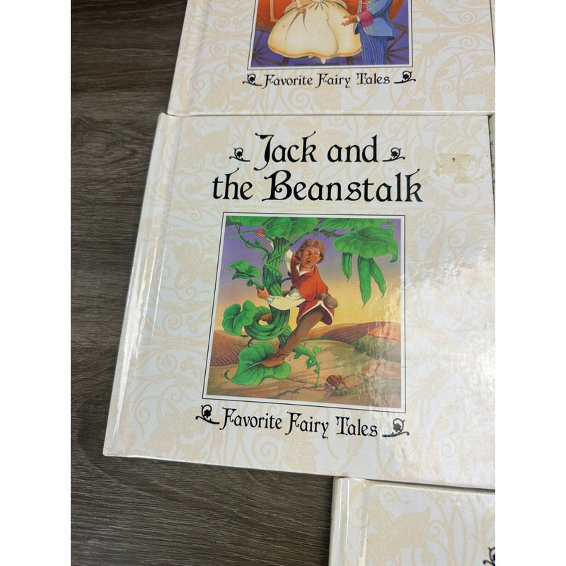 Lot of 5 Favorite Fairy Tales Childrens Hardcover 90s Title Book