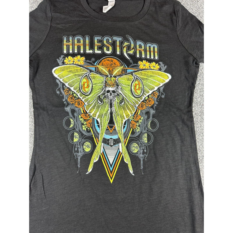 Halestorm T Shirt Black Women Adult Medium Short Sleeve