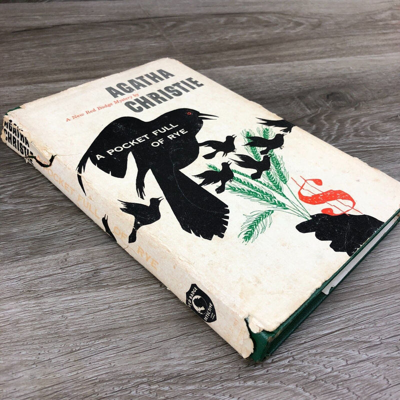 A Pocket Full Of Rye by Agatha Christie 1953 Book Club Edition